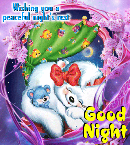 A Peaceful Night’s Rest... Free Good Night eCards, Greeting Cards | 123 ...