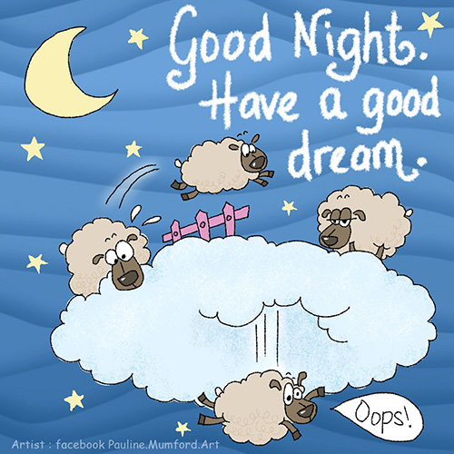 Good Night Sheep Jumping Fence. Free Good Night eCards, Greeting Cards ...