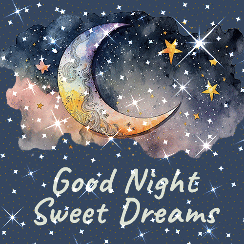 Moon And Stars Good Night...