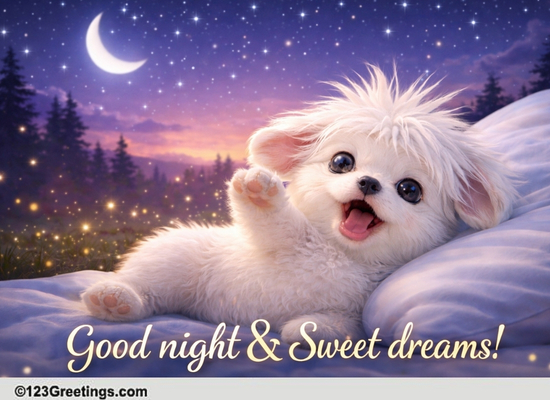 A Perfect Ecard To Wish Good Night
