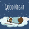 Good Night With A Cute Bear.