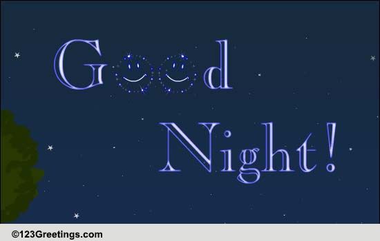 Have A Good Night! Free Good Night eCards, Greeting Cards | 123 Greetings