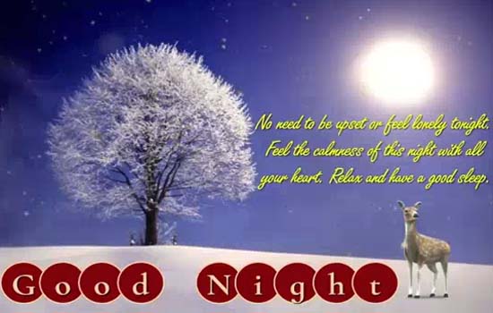 Feel The Calmness Of This Night. Free Good Night eCards, Greeting Cards ...