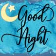 Good Night Sweet Dreams Moon And Star.