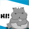 A Big Hippo Size 'Hi'!