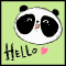 A Panda Hello!