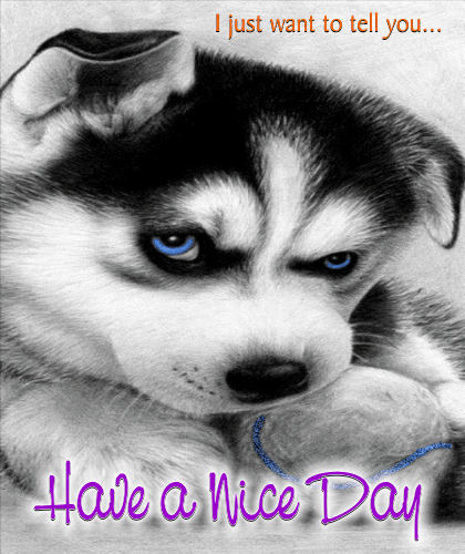 Have A Nice Day Ecard Just For You.