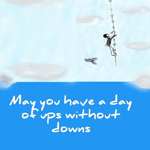 Greeting Card For A Successful Day.