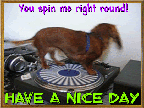 You Spin Me Right Round.