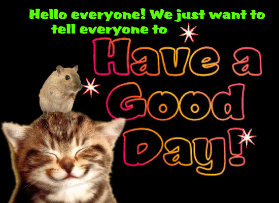 A Very Cute Nice Day Card For You