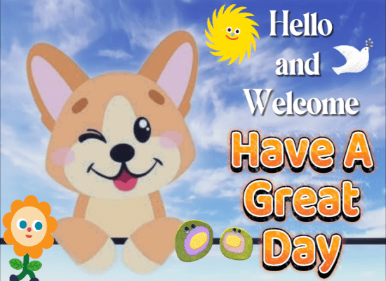 A Cute Great Day Ecard For You.