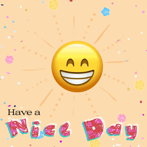 A Very Nice Day Message For You.