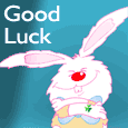 Bunny Hug For Good Luck!