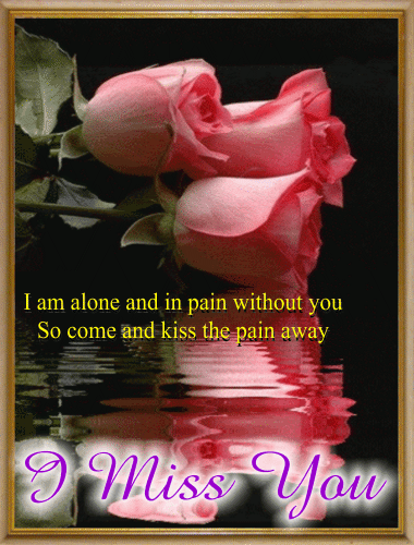 My Miss You Card.