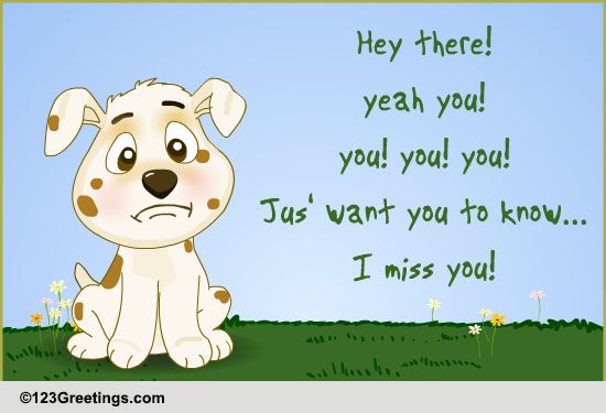 Miss Someone? Free Miss You eCards, Greeting Cards | 123 Greetings