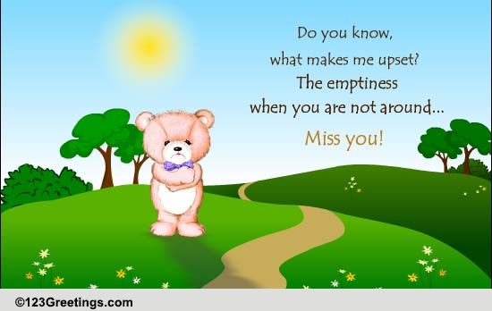 Do You Know? Free Miss You eCards, Greeting Cards | 123 Greetings