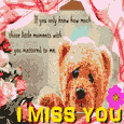 A Cute Miss You Card For Someone.