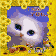 A Cute Little Miss You Ecard.