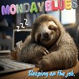 Sleeping On The Job.