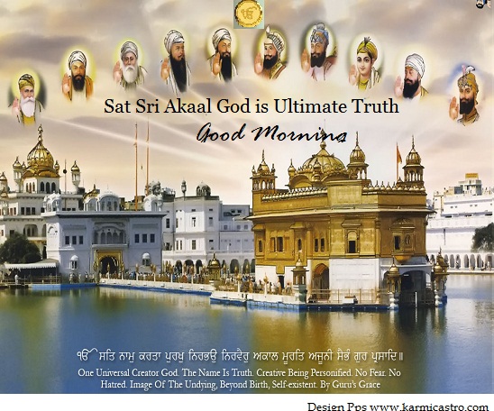 Good Morning Mool Mantra Japji Sahib.