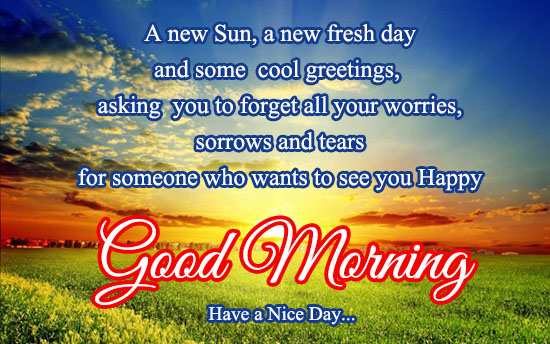 New & Fresh Day For You! Free Good Morning eCards, Greeting Cards | 123 ...