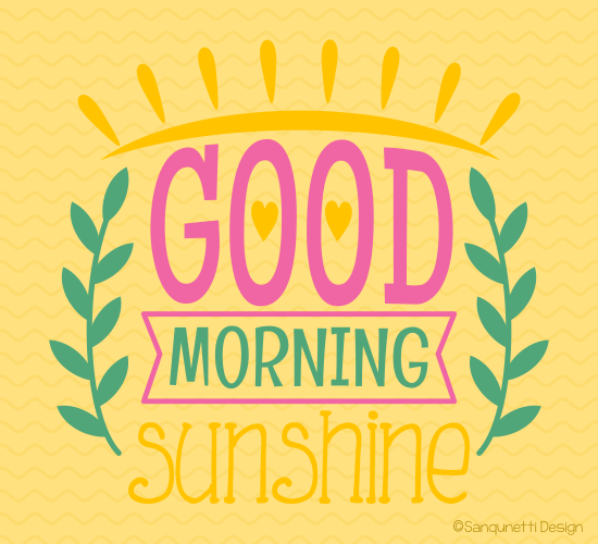 Cheerful Good Morning Sunshine. Free Good Morning eCards, Greeting ...