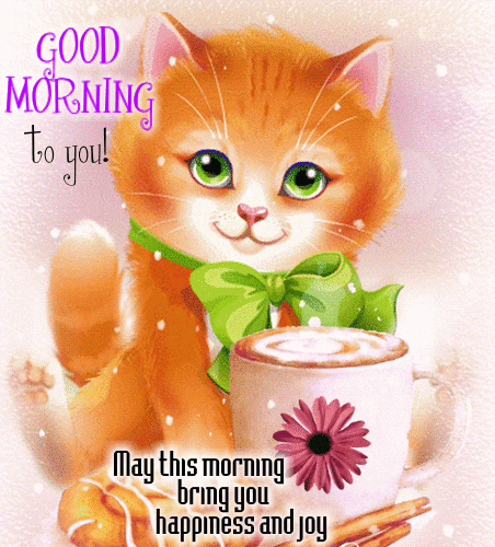 A Happy And Joyous Morning Card.