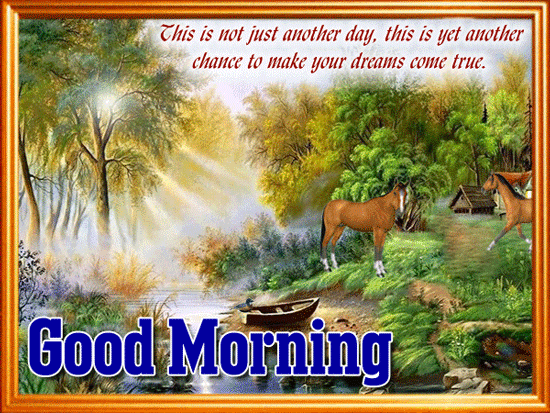 A Very Nice Morning Card To You.