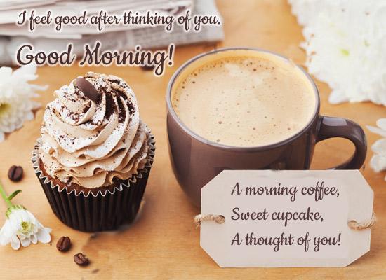 Thinking Of You On Morning! Free Good Morning eCards, Greeting Cards ...