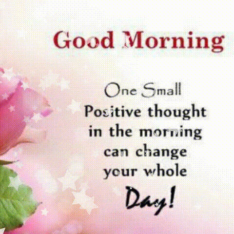 Positive Morning For All.