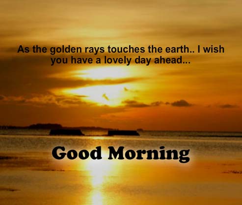 Golden Rays... Free Good Morning eCards, Greeting Cards | 123 Greetings