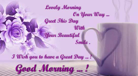 Have A Fresh And Lovely Morning. Free Good Morning eCards | 123 Greetings