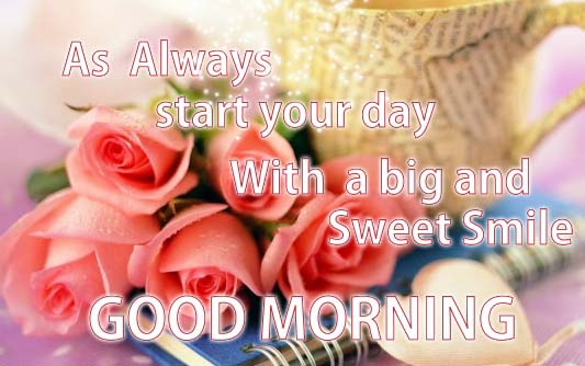 Start Your Day With A Big Smile. Free Good Morning eCards | 123 Greetings