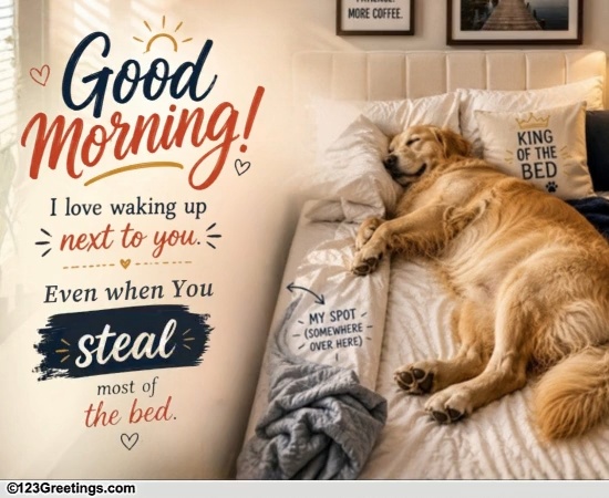 A Good Morning Ecard For Your Partner