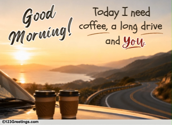 A Romantic Morning Greeting