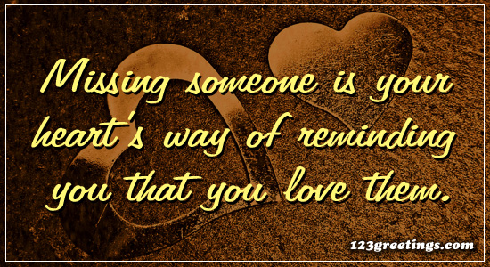 missing someone quotes about love