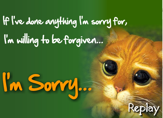 Wishing To Be Forgiven! Free Sorry eCards, Greeting Cards | 123 Greetings