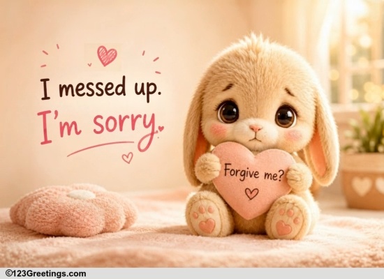 An Apology For Someone You Love