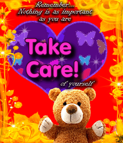 Take Care Card Just For You.