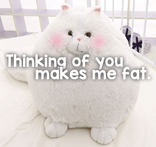 Thinking Of You Makes Me Fat!