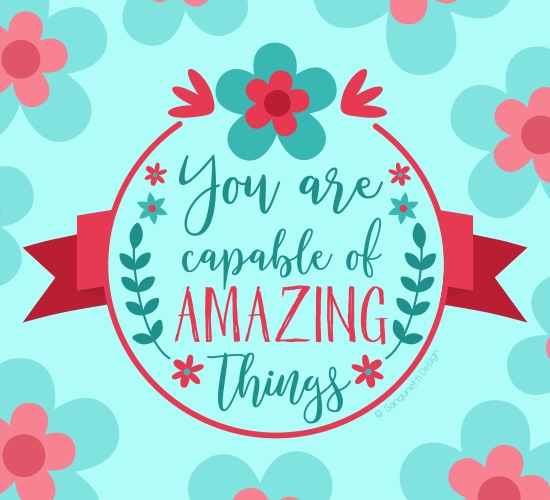 Capable Of Amazing Things. Free Thinking of You eCards, Greeting Cards ...