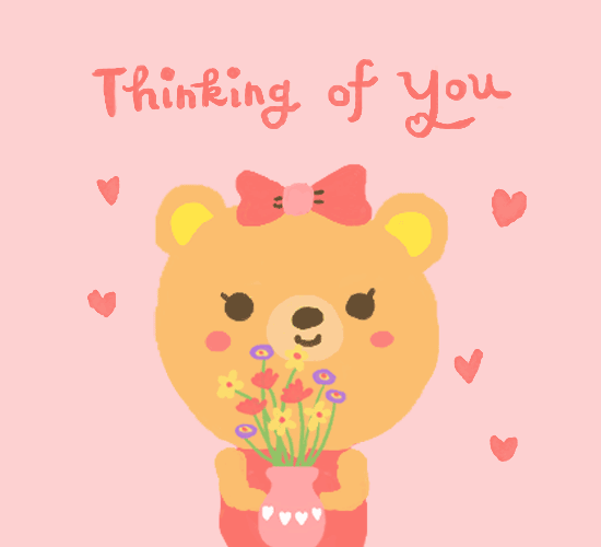 Teddy Bear Thinking Of You.