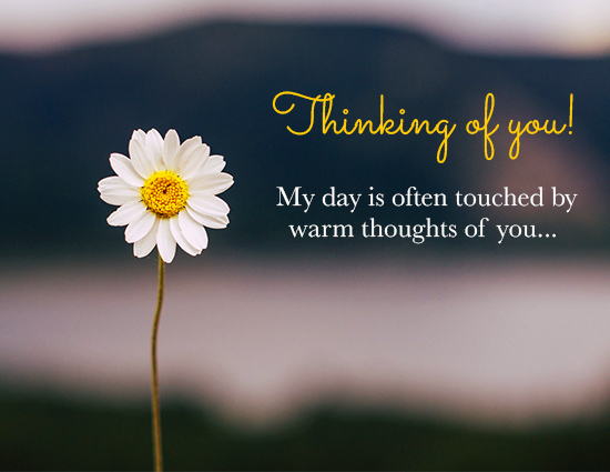 Thinking Of You, Caring About You!