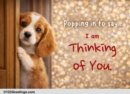 Send A Cute Thinking Of You Ecard