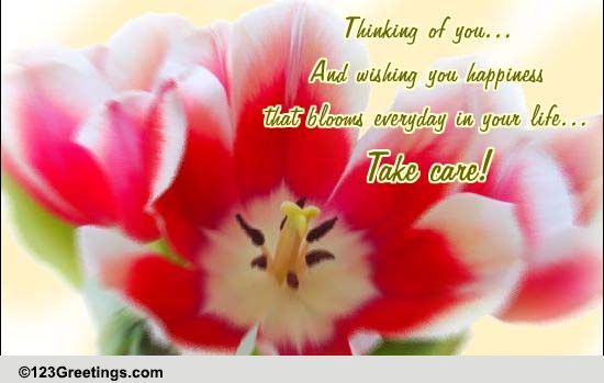 Wishing You Happiness... Free Thinking of You eCards, Greeting Cards ...