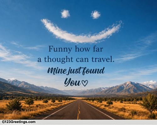 For Whom Your Thoughts Wander Off To