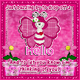 Dropping Off A Hello. Thinking Of You!