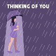 Girl In Rain.
