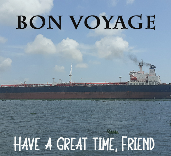 Bon Voyage, Ship.