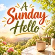 A Sunday Hello To Keep In Touch